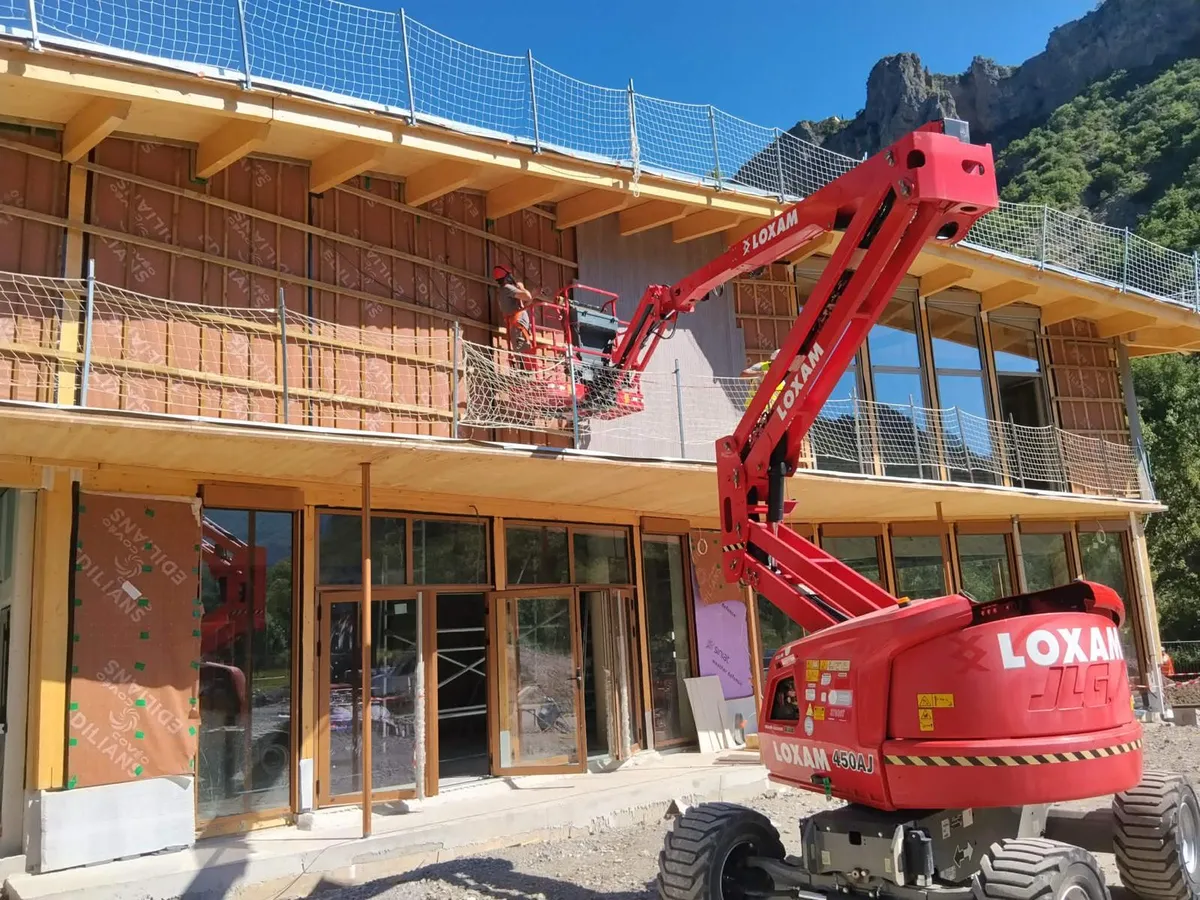 Habillage de façade en bardage