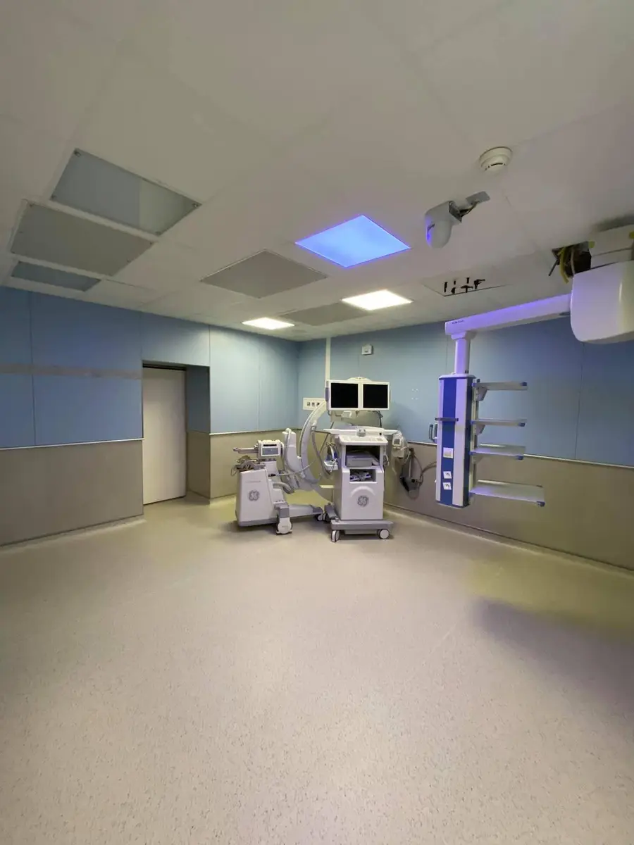 Salle d'imagerie médicale rénovée